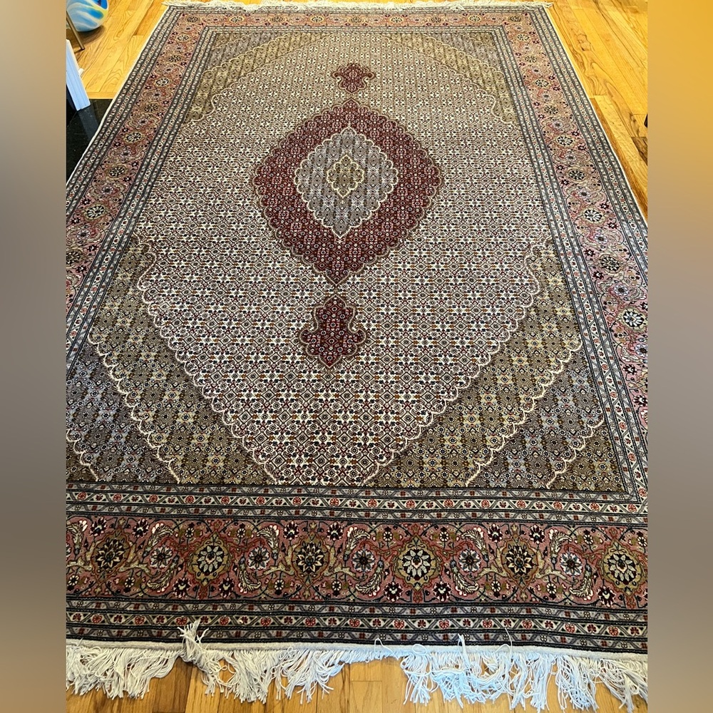 Hand knitted Persian Area Rug